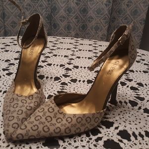 Beige Guess heels